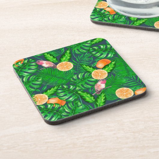 熱帯パターン、ハミングバード コースター (左側)