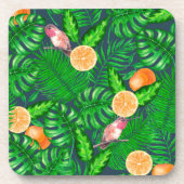 熱帯パターン、ハミングバード コースター (正面)