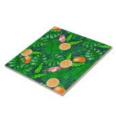 熱帯パターン、ハミングバード タイル (側面)