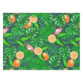 熱帯パターン、ハミングバード テーブルクロス (正面(横))