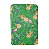 熱帯パターン、ハミングバード バスマット (正面縦)