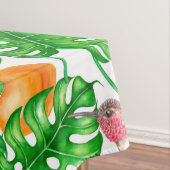 熱帯パターン、ハミングバードII テーブルクロス (インサイチュ)