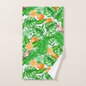 熱帯パターン、ハミングバードII バスタオルセット (ハンドタオル)