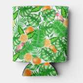 熱帯パターン、ハミングバードII 缶クーラー (正面)