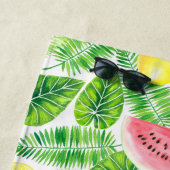 熱帯パターン ビーチタオル (インサイチュ)