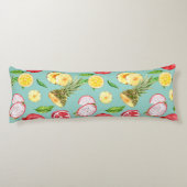 熱帯パターン ボディピロー (裏面)