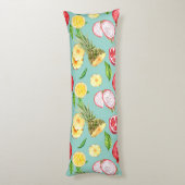 熱帯パターン ボディピロー (裏面 (縦))