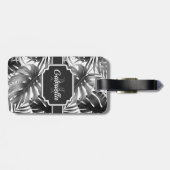 熱帯パターン ラゲッジタグ (裏面横)