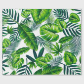 熱帯パターン ラッピングペーパー (フラット)