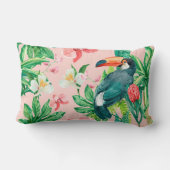 熱帯パターン ランバークッション (裏面)