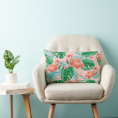 熱帯パターン ランバークッション (椅子)