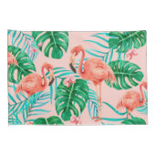 熱帯パターン 枕カバー (裏面-右)