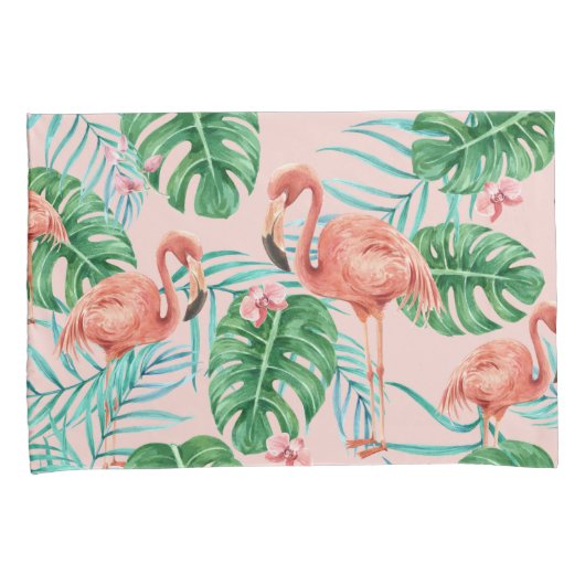 熱帯パターン 枕カバー (正面右)