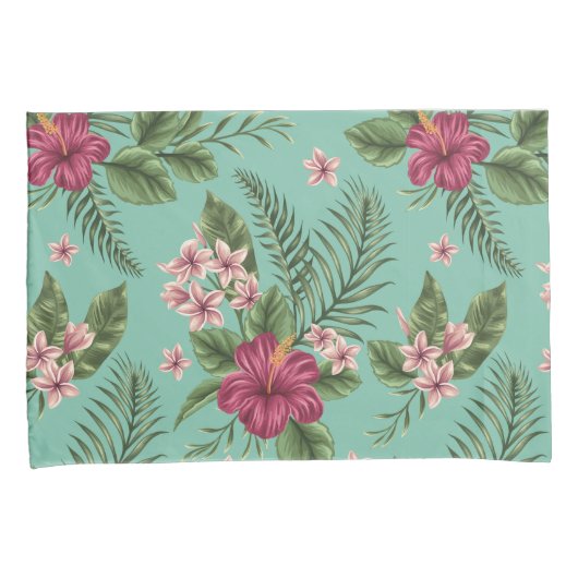 熱帯パターン 枕カバー (正面右)