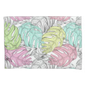 熱帯パターン 枕カバー (正面左)