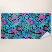 熱帯パラダイスビーチタオル ビーチタオル (正面)