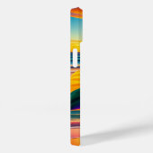 熱帯パラダイスフラワーズモノグラム Case-Mate iPhoneケース (裏面 / 右)