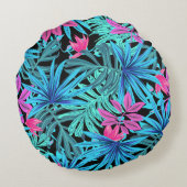 熱帯パラダイス枕 ラウンドクッション (裏面)