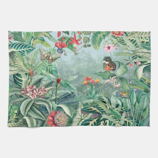 熱帯パラダイス キッチンタオル (横)