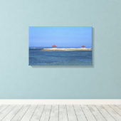 熱帯パラダイス キャンバスプリント (インサイチュ (ウッドフロア))