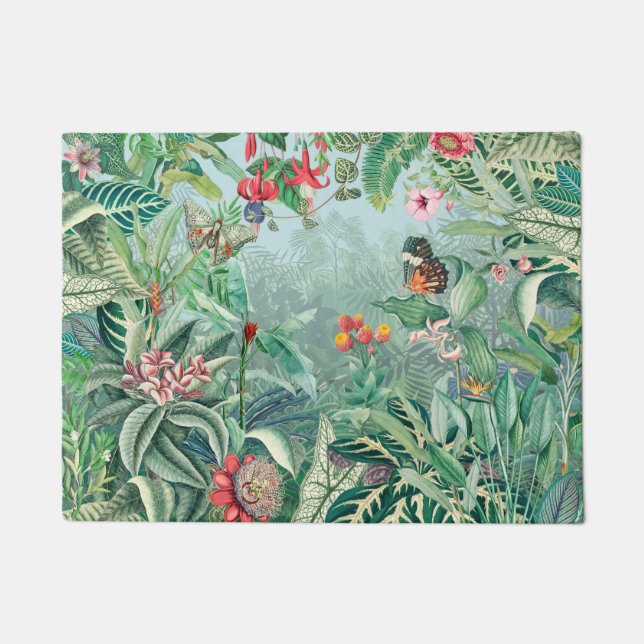 熱帯パラダイス ドアマット (正面)