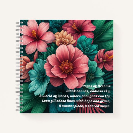 熱帯パラダイス ノートブック (正面)