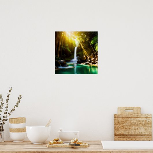 熱帯パラダイス ポスター (キッチン)