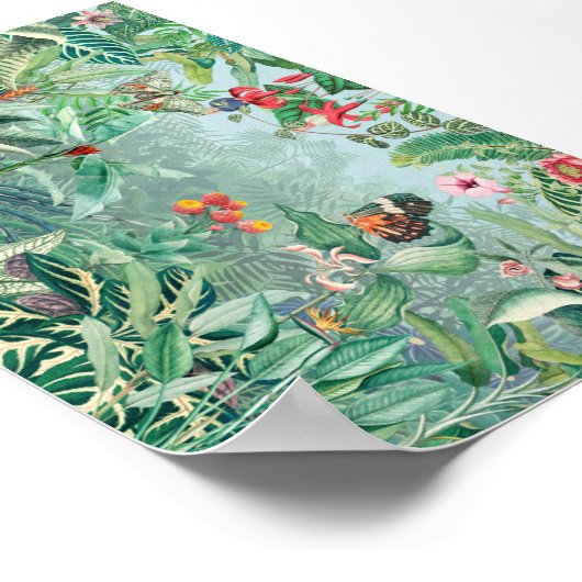 熱帯パラダイス ポスター (角)