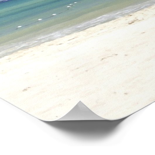 熱帯パラダイス ポスター (角)