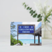 熱帯パラダイス ポストカード (スタンド正面)