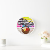 熱帯パラダイス ラウンド壁時計 (ホーム)