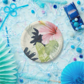 熱帯パンチコレクション ペーパープレート (パーティー)