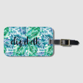 熱帯パーソナライズされたスタイリッシュ性 ラゲッジタグ (正面横)