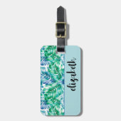 熱帯パーソナライズされたスタイリッシュ性 ラゲッジタグ (正面縦)