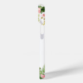 熱帯パーソナライズされたフローラピンクフラミンゴ Case-Mate iPhoneケース (裏面 / 左)