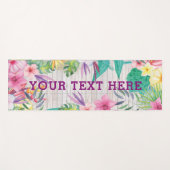 熱帯パーソナライズされたヨガマット ヨガマット (正面(横))