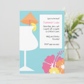 熱帯パーティの招待状 招待状 (スタンド正面)