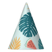 熱帯パーティーデコール –  パーティーハット (左)