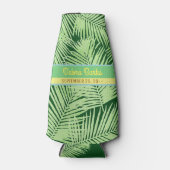 熱帯パーティー葉パームカスタム ボトルクーラー (正面)