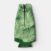 熱帯パーティー葉パームカスタム ボトルクーラー (裏面)