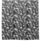 熱帯パームシャワーカーテン シャワーカーテン (正面)