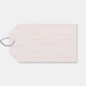 熱帯パームツリークリスマス ギフトタグ (裏面横)