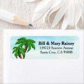 熱帯パームツリー ラベル (インサイチュ)