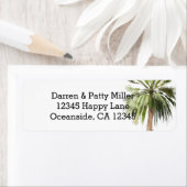 熱帯パームツリー ラベル (インサイチュ)