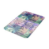 熱帯パームパターンのバスマット バスマット (アングル)