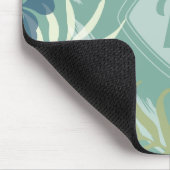 熱帯パームパターン マウスパッド (コーナー)