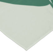 熱帯パームリーフセージ緑とオリーブグリーン テーブルクロス (アングル)