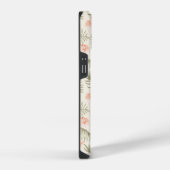 熱帯ヒビスカスヤシの木のパターン iPhoneケース (右側面)