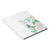 熱帯ビブ葉ス植物 ノートパッド (アングル)