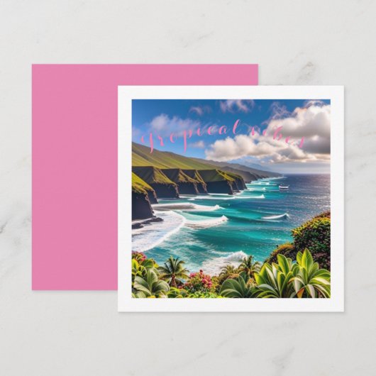 熱帯ビブ シーズンカード (正面/裏面)